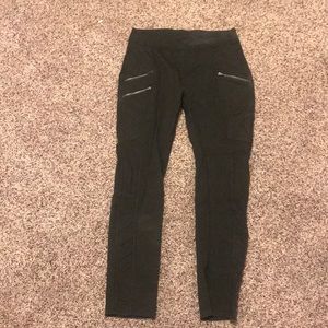 Athleta hunter green leggings